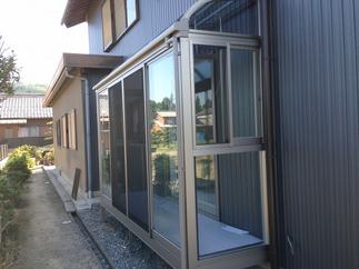 雨でも大丈夫なサンテラス