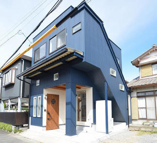 シンプルな外観