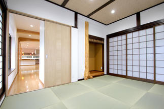 思い出を残した風情ある和室