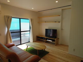 ｷｯﾁﾝにつながる、落ち着いた開放感あるﾘﾋﾞﾝｸ