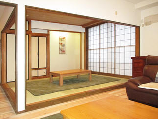 広いスペースはそのまま生かし過ごしやすい空間へ