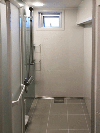 生活スタイルに合ったシャワースペース