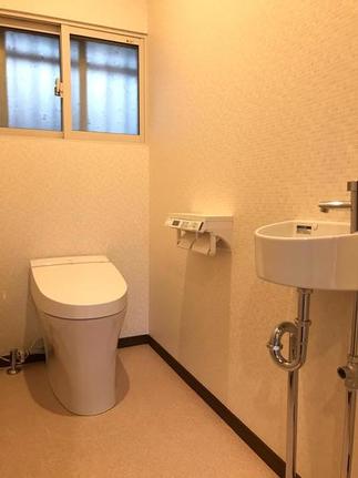 最新のトイレ！