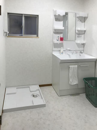 キレイな広々洗面室