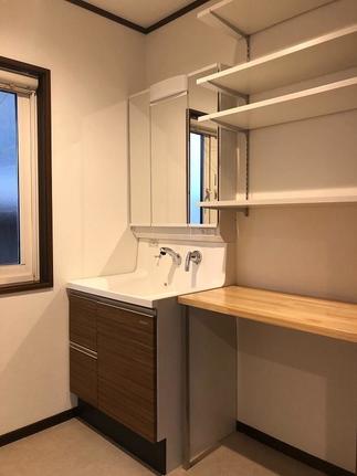 使いやすい洗面化粧台