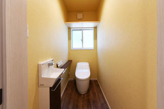 かわいらしいトイレ室