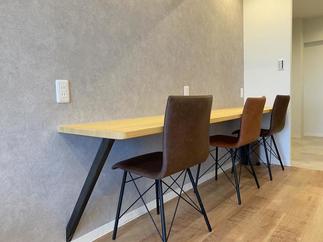 お子様の学習スペースを造作