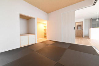 コーナー建具で開放感のある和室