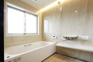 掃除のしやすい浴室