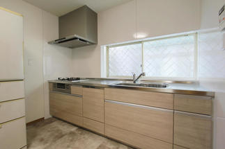 ステンレスキッチンで綺麗が続きます