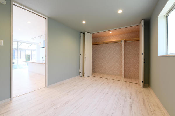 知覧町リノベーション寝室