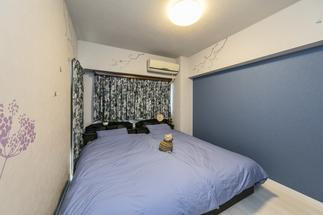 ブルーがアクセント