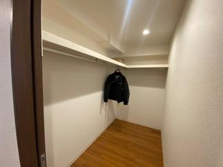 間取り変更したクローゼット
