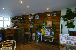 ウッディでナチュラルなお洒落なカウンター