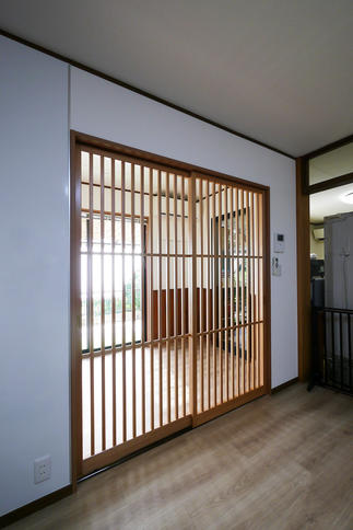 ペットと暮らすための工夫を施しました。