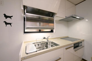 キッチンパネルに秘密があります。