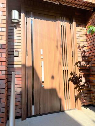 【玄関リフォーム　静岡市】玄関の鍵をかけたまま風を通したい方へオススメです♪