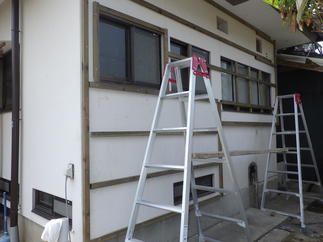 外壁工事２