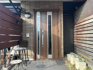 都城市　T様邸　玄関リフォーム工事『リシェント』