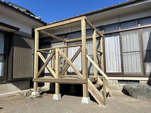 都城市　K様邸　ウッドデッキを造作しました(^^)v