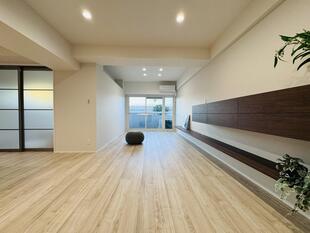 【大規模リノベーション】築45年2DKマンションを『20帖1LDK』へ　