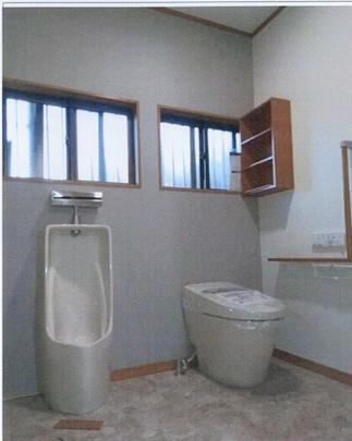 広々と使いやすく、清潔感のあるトイレ