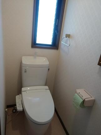 シンプルで使いやすいトイレ♪