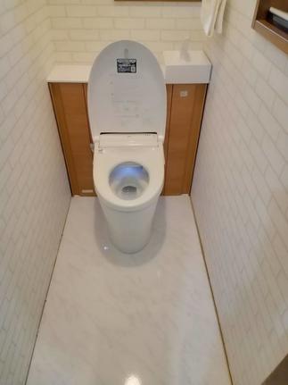 毎日のお掃除もラクラク♪快適な空間に♪1階トイレ