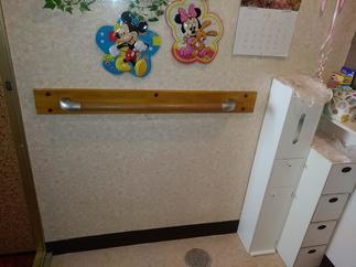 手すりを付けて安心