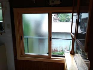 窓の改修工事をしました☆窓辺の寒さ対策・防露性能を高めました。IN身延町
