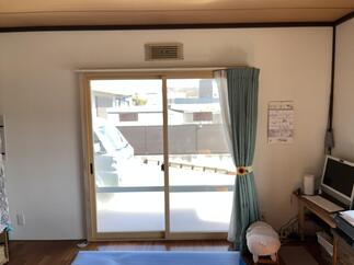 掃き出し窓の内窓取付