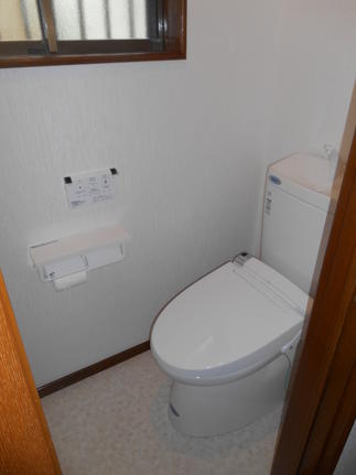 省エネとデザインをそなえたトイレ