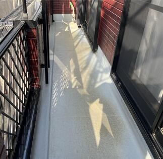 ベランダ防水　Before