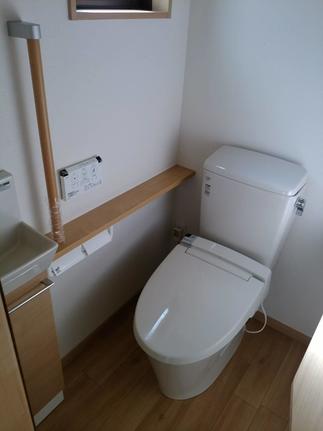 広いトイレになりました