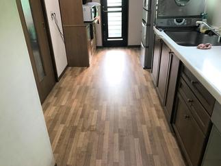 床フローリングbefore