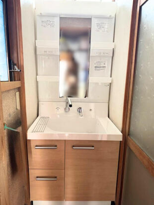 リクシル　洗面化粧台　館山市　S様