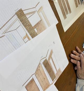 営業が描いた完成イメージ