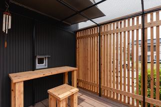 ねこちゃん専用の出入り口