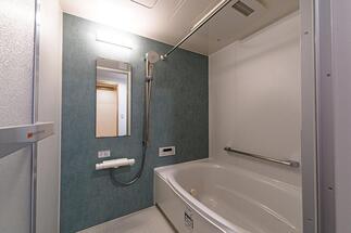 お手入れラクラクなユニットバスに