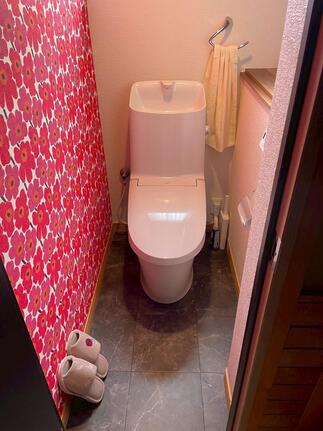 トイレはアメージュ、壁にはエコカラットも