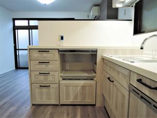 変則L字型キッチン