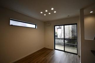 プライバシーを守れるリビング空間