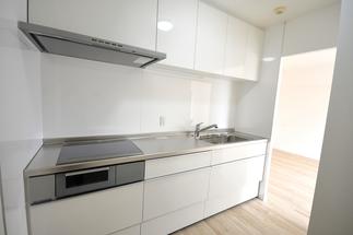 料理に集中できる独立キッチン