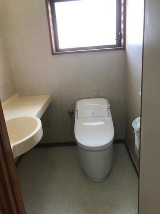 トイレリフォームafter