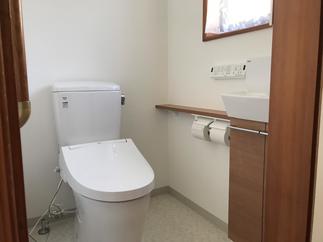 1Fトイレアメージュ（コフレワイド手洗いカウンター収納）