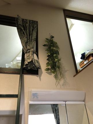 【Before】洗面と上部にあるロフト空間も大胆に！　