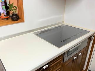 【施工後】キッチンもガスからIHへ交換！