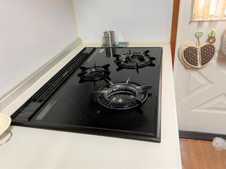 【施工前】キッチンもガスからIHへ交換！