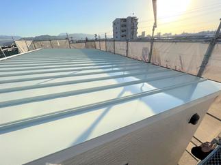 屋根もしっかり洗浄させていただきました。