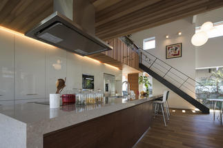 食を提案するキッチンスペース